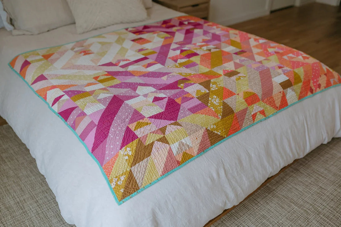 All the Good Quilt - The 1st One in Raspberry