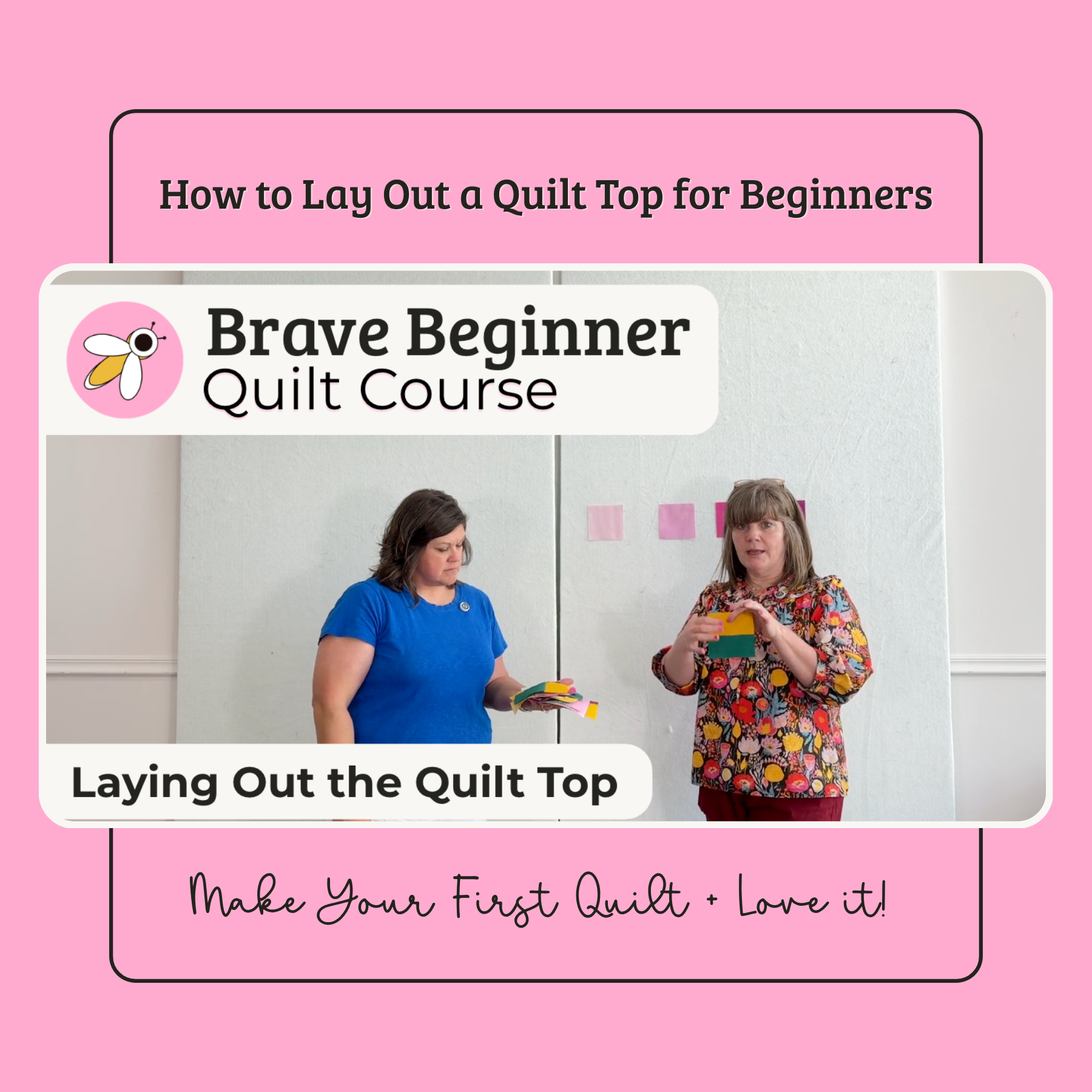 How to Lay Out a Quilt Top for Beginners
