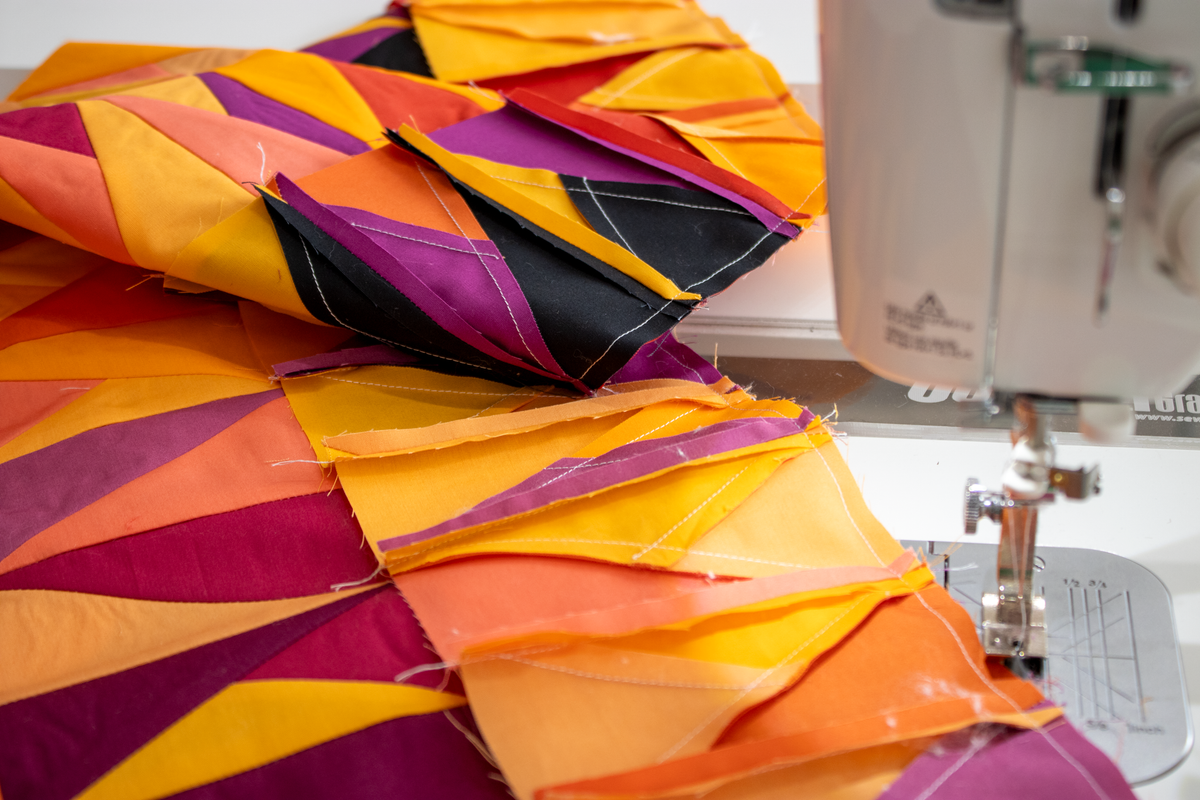 Sly Spark Quilt Pattern: The Bundle No. 35 Version