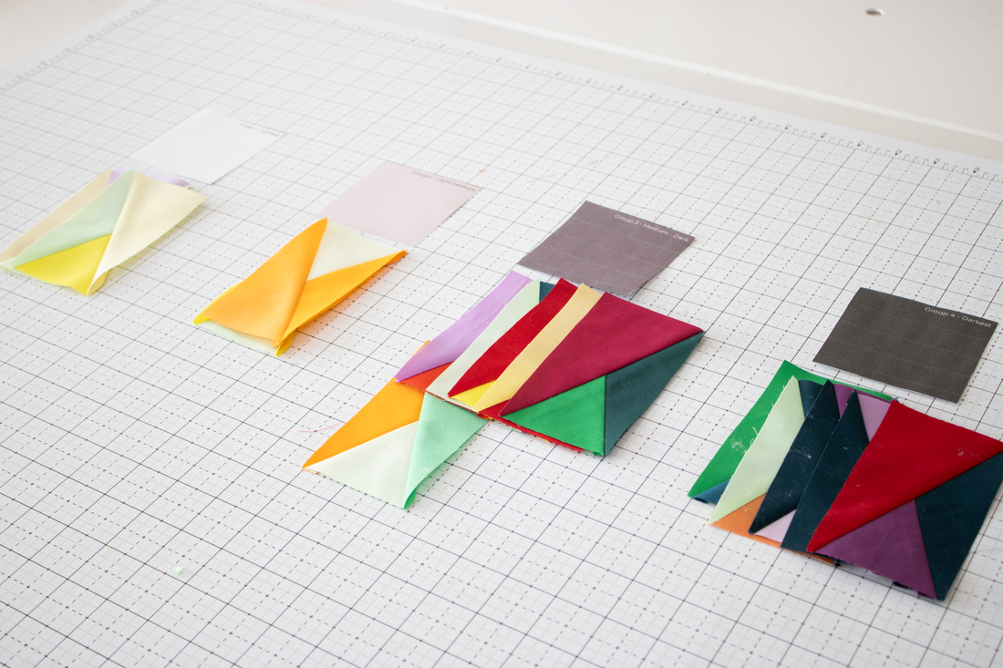 How to Sort Quilt Blocks by Value Especially for Jittery Wings Quilt Pattern