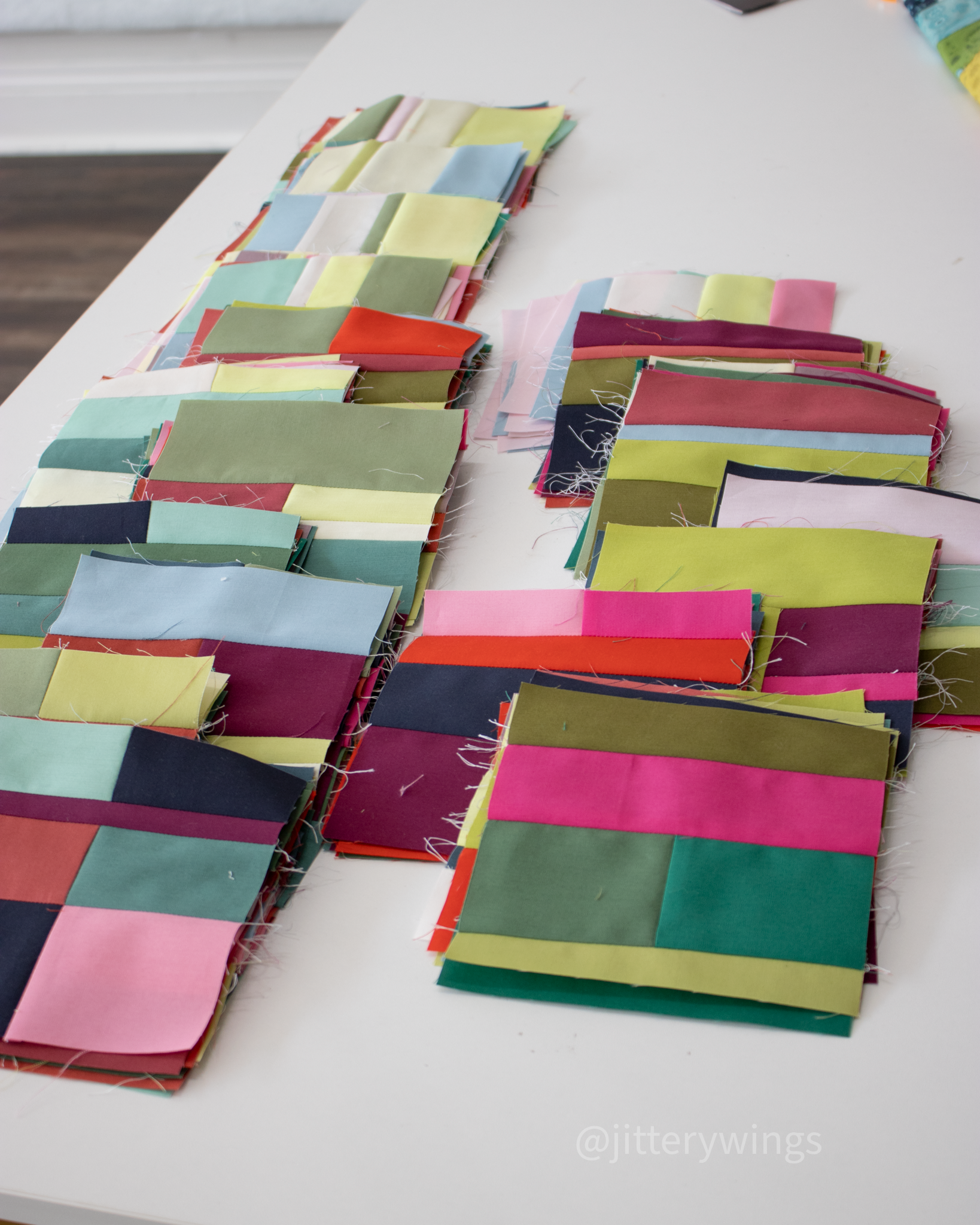 Thin Air Quilt Along Week 3: How to Sort and Sew Your Blocks Together