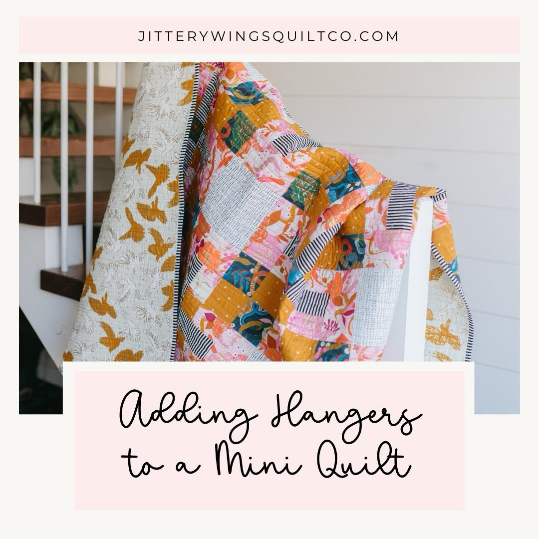 Adding a Hanger to Your Mini Quilt