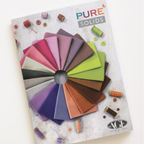 Art Gallery Fabrics Pure Solids Color Card with All 227 colors