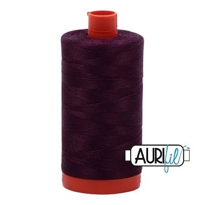 50wt Aurifil Dark Eggplant #MK50-1240