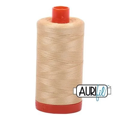 50wt Aurifil Camel Dream #MK50-6001