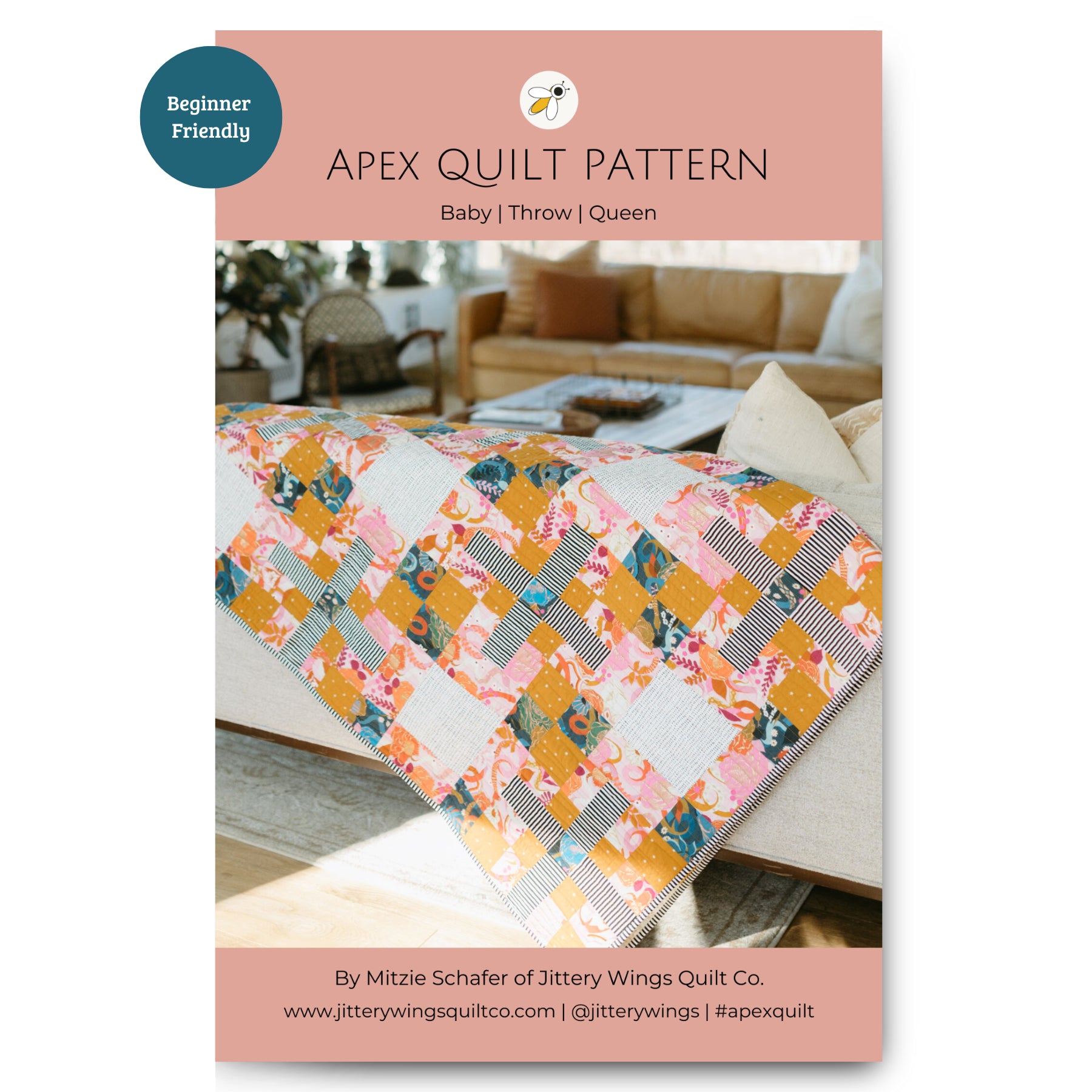 Apex Quilt Pattern - PDF Download