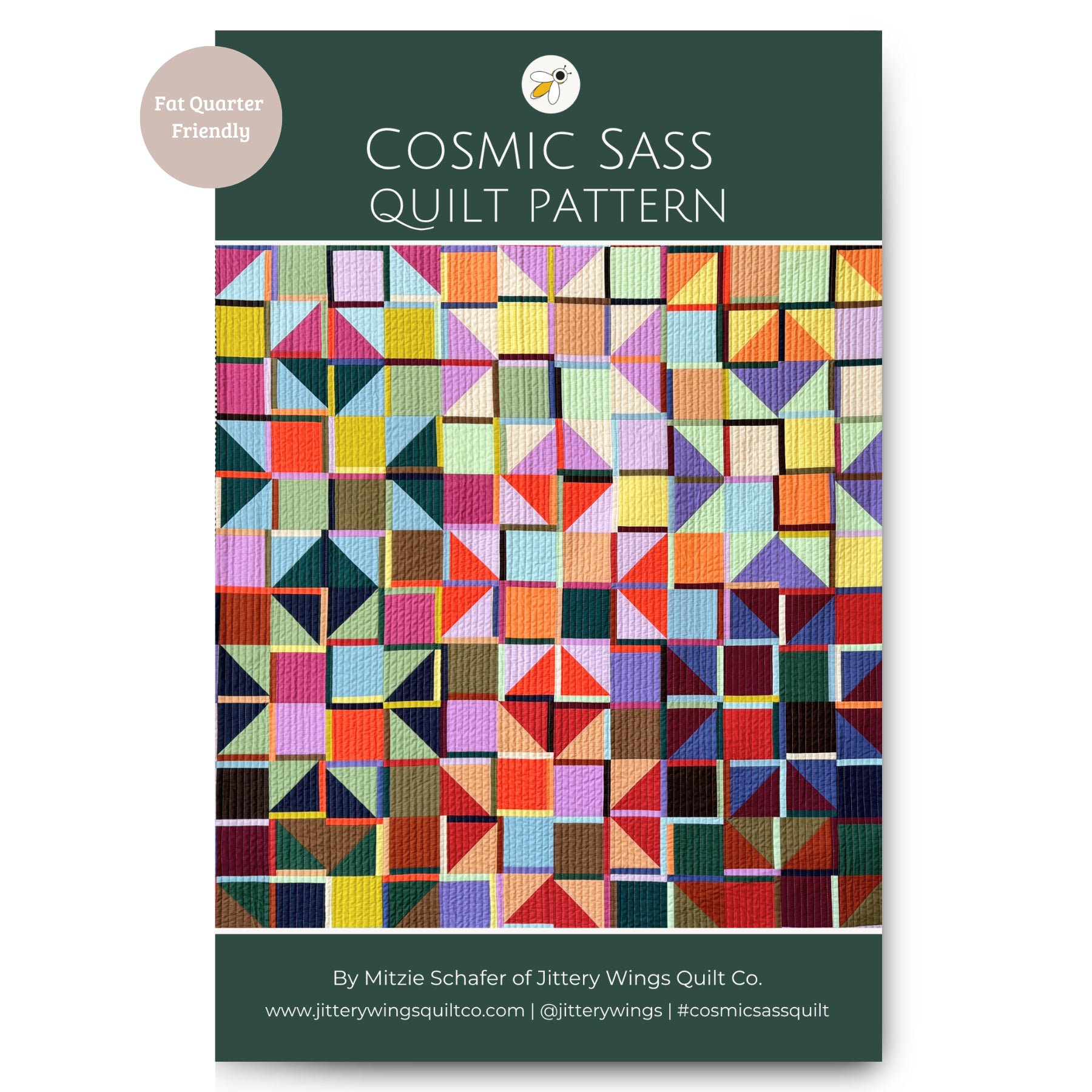 Cosmic Sass Quilt Pattern - Print Version