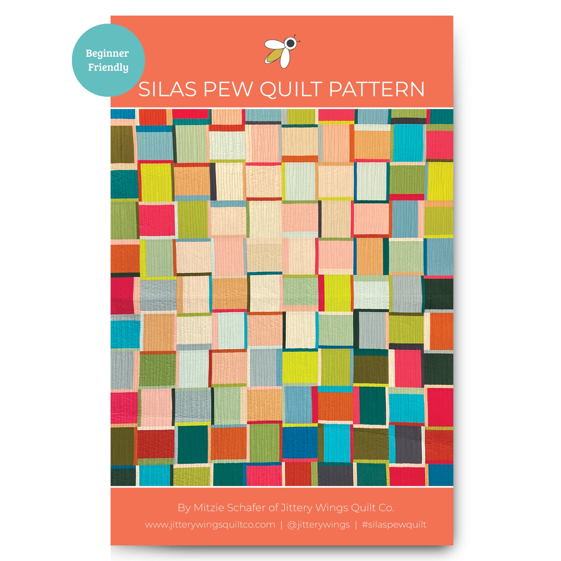 Silas Pew Quilt Pattern - Printed Version