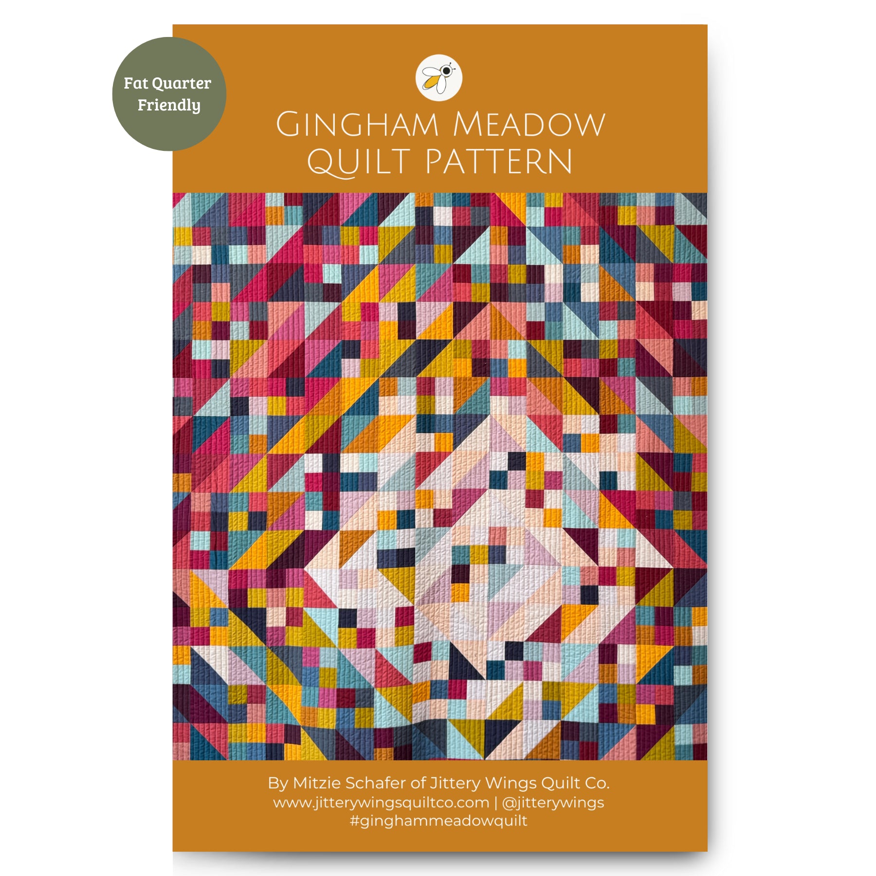 Gingham Meadow Quilt Pattern - PDF Download
