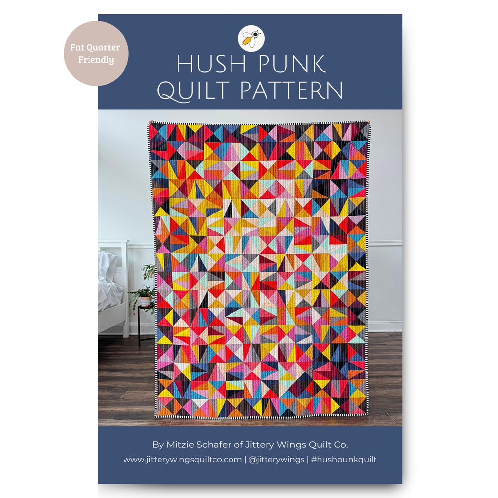 Hush Punk Quilt Pattern - Print Version