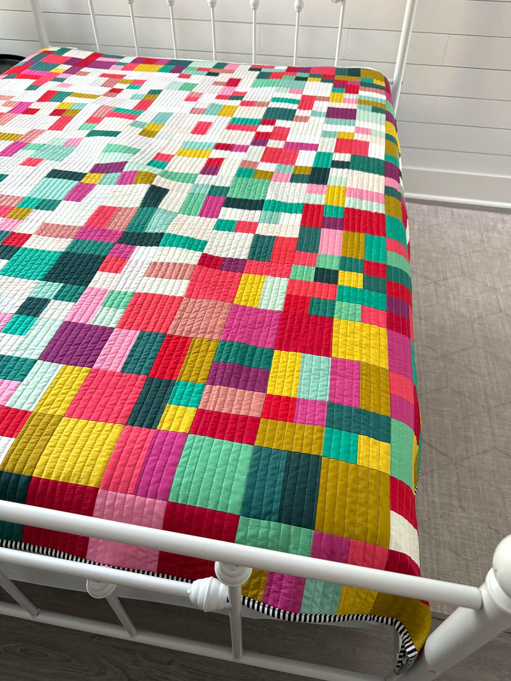 Gem Basket Quilt Pattern - Printed Version
