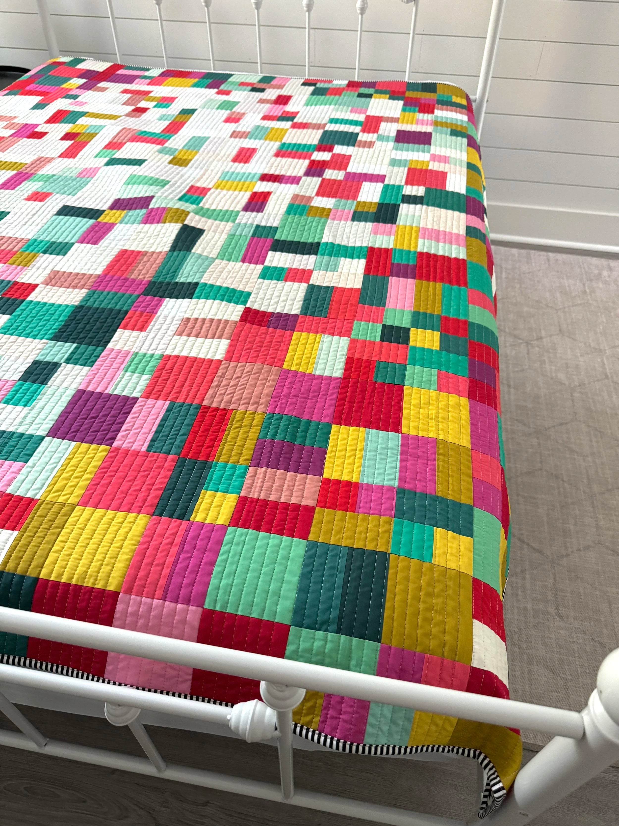Gem Basket Quilt Pattern - Printed Version