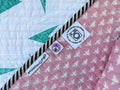 Quilt Labels: Washer or Dryer Premium Woven Sew In Labels (3 Count)