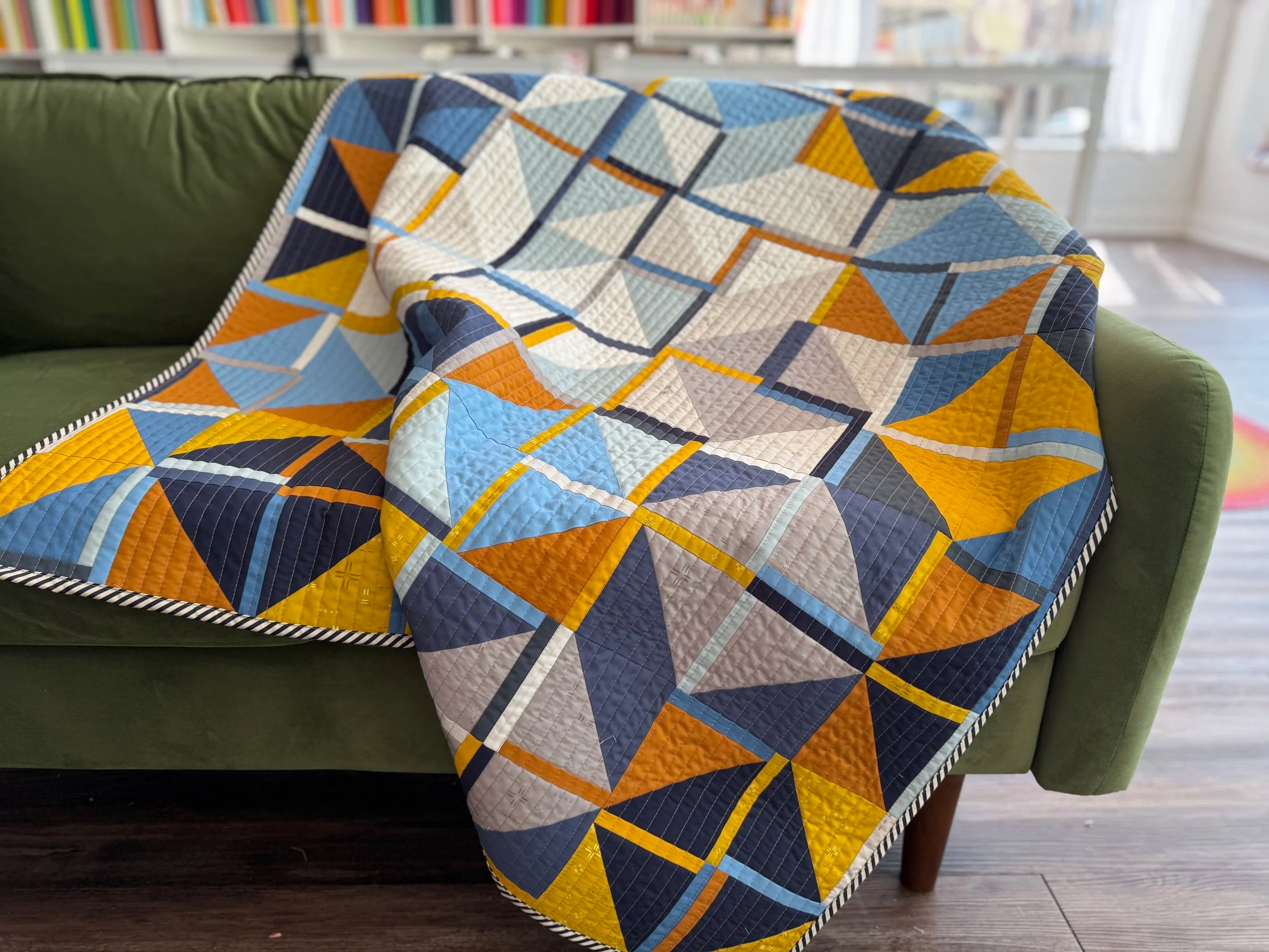 Pursuit Quilt Pattern - PDF Download