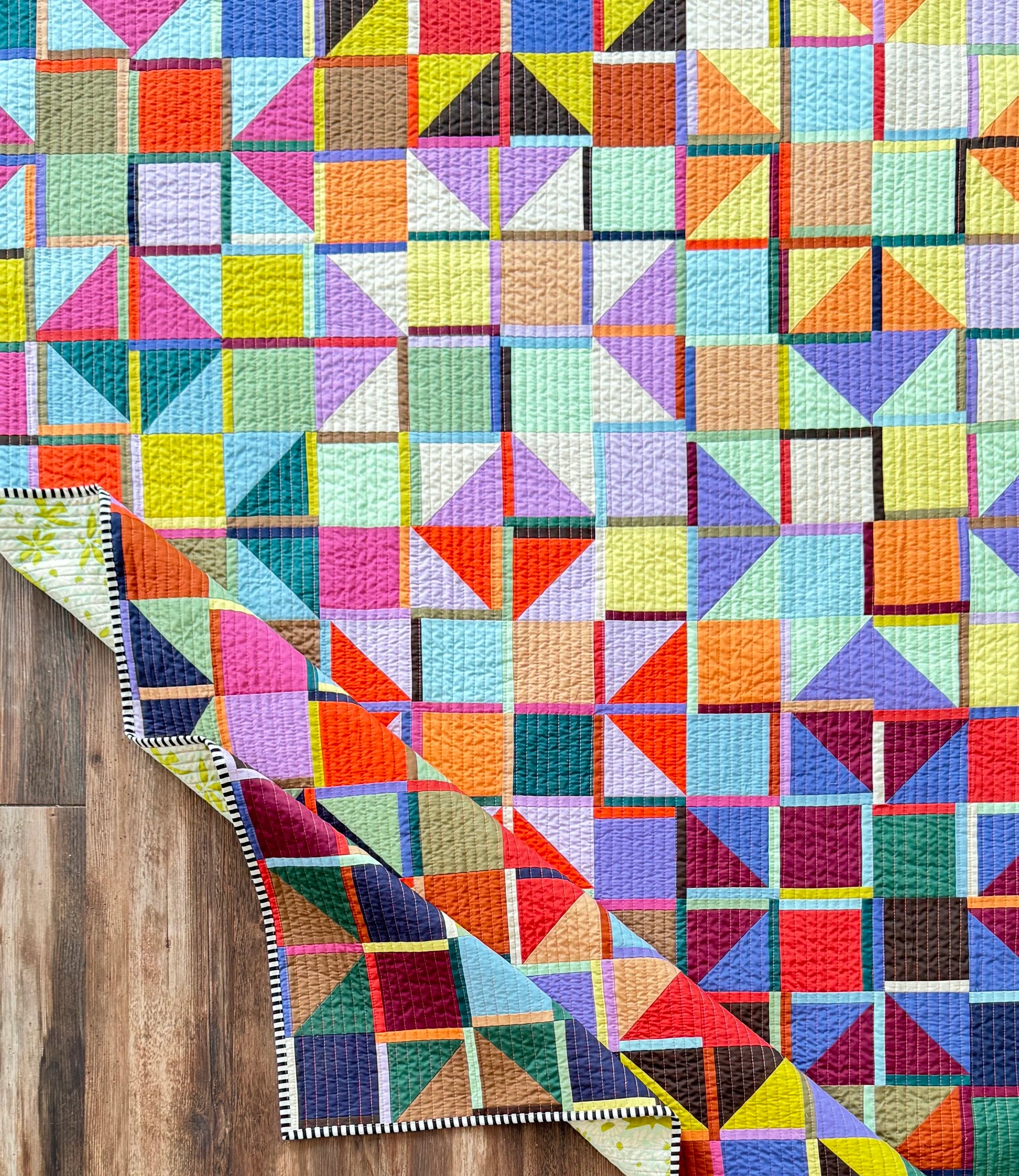 Cosmic Sass Quilt Pattern - Print Version
