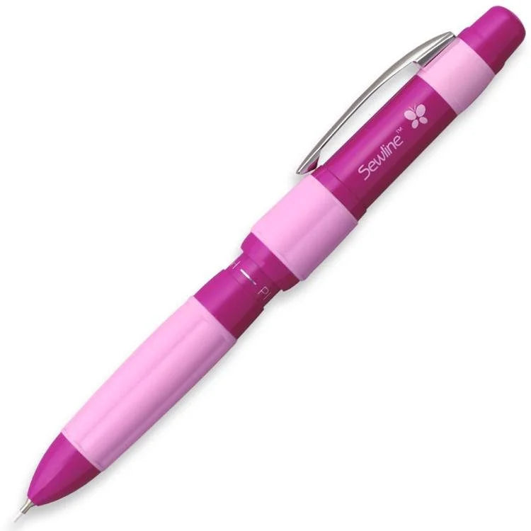 Pencil Trio White Black Pink FAB50030 Sewline #1