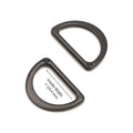 D Ring Flat 1" Black 2ct Patterns By Annie