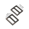 Slider Wide mouth 1" Black 2ct Patterns By Annie