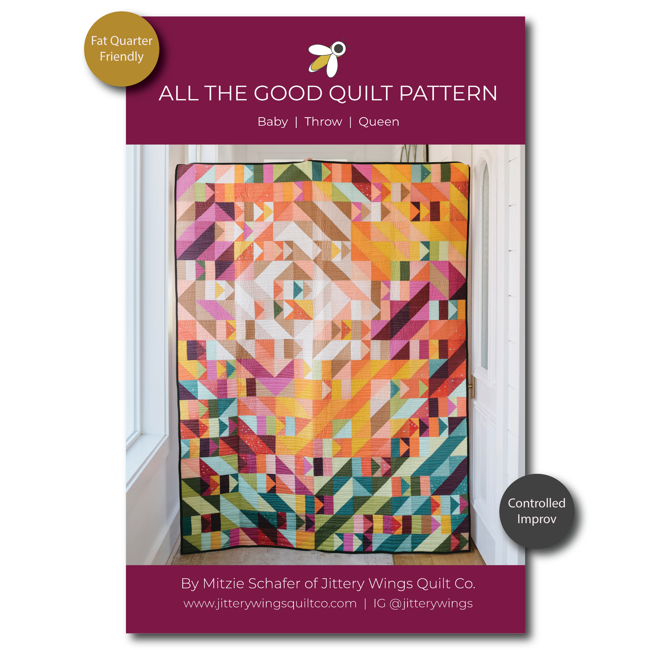 All the Good Quilt Pattern Printed