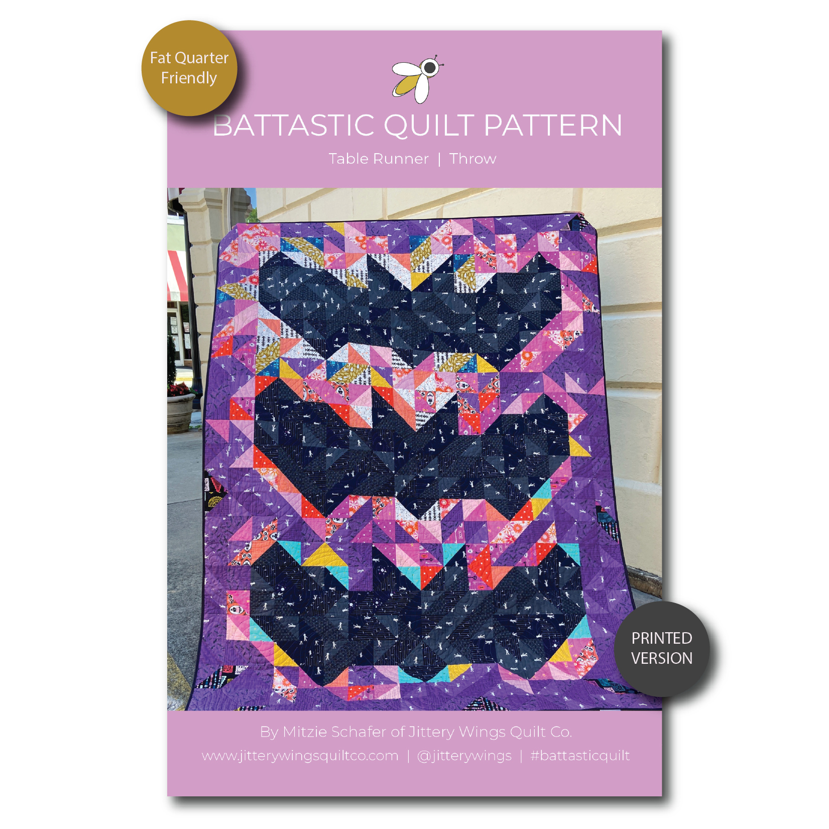 Battastic Quilt Pattern - PDF Download