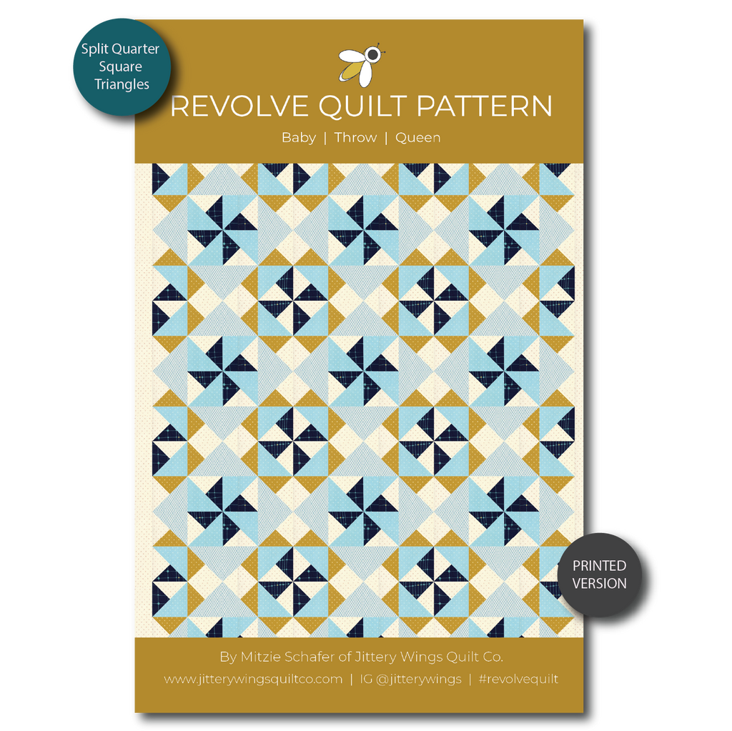 Revolve Quilt Pattern - Printed Version