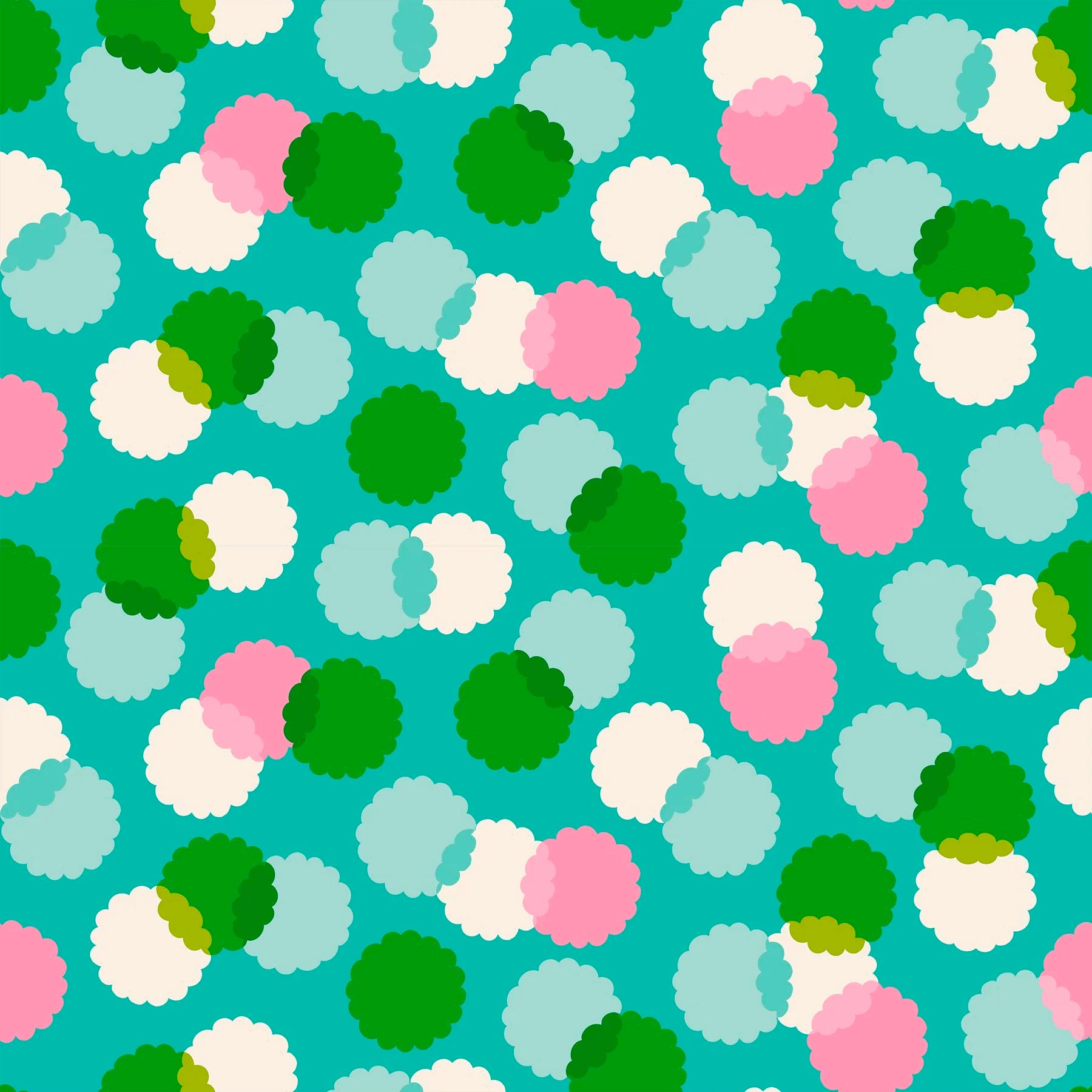 Eye Candy - Tropic RS5160 19 Ruby Star Society (1/2 Yard Cuts)