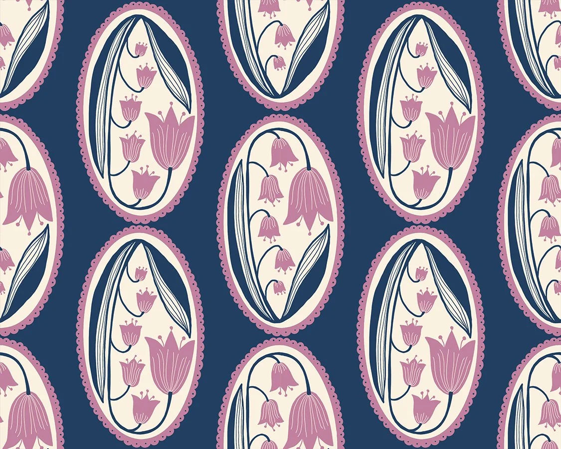 Endpaper Bluebell Lily of the Valley Cameo RS6042 16 Ruby Star Society (1/2 Yard Cuts)