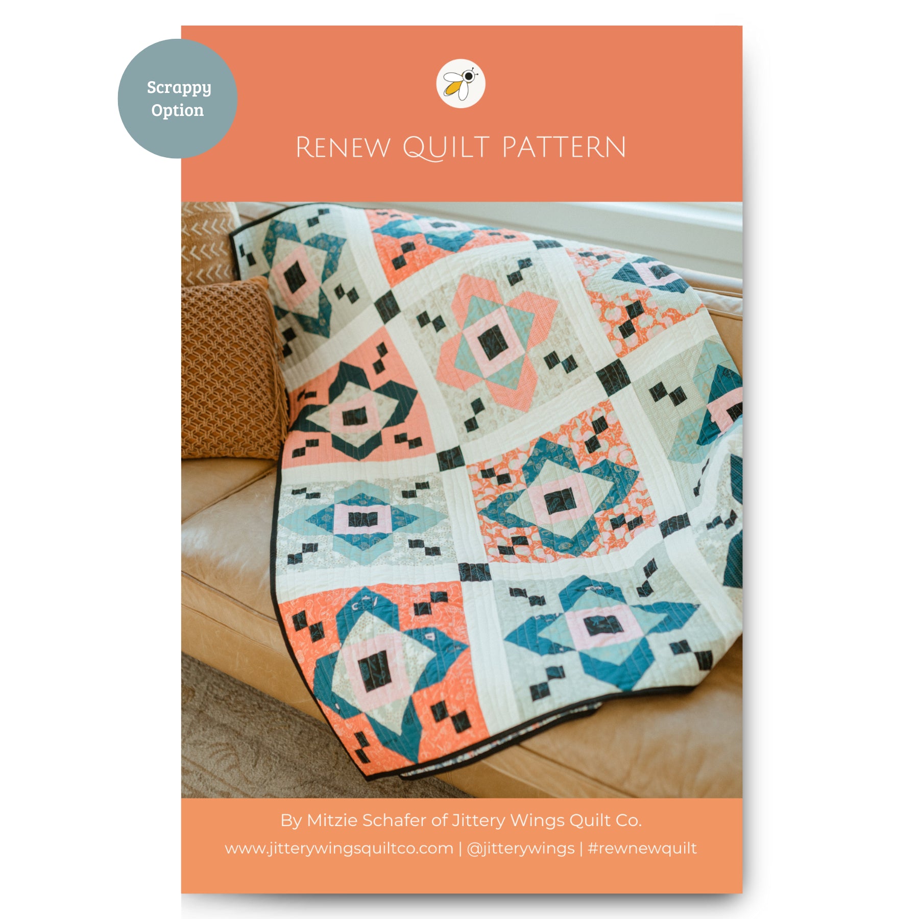 Renew Quilt Pattern - PDF Download