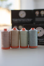 Soft Hustle Thread Collection by Jittery Wings Quilt Co.
