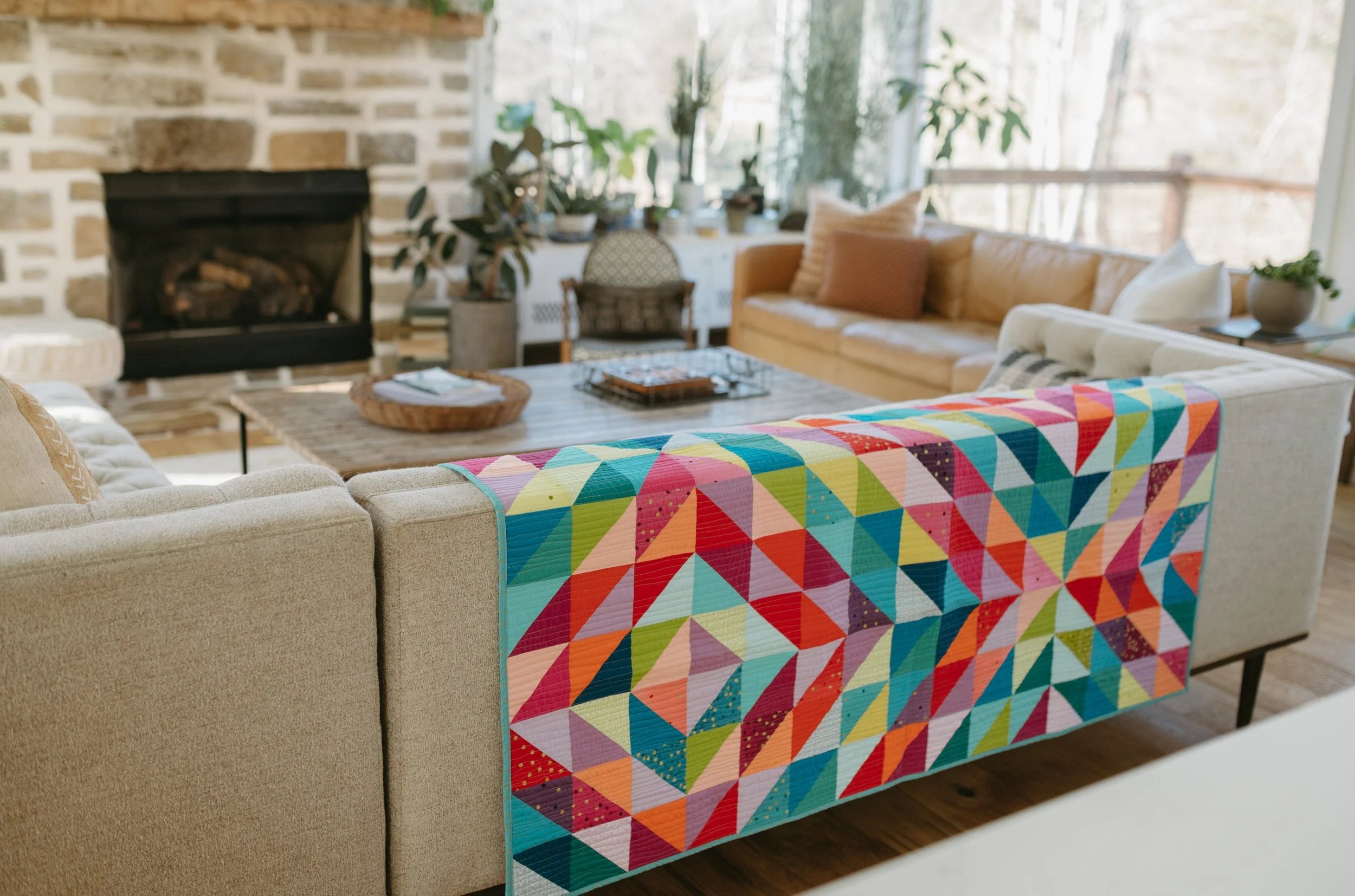 Golden Eye Quilt Pattern - Printed Version